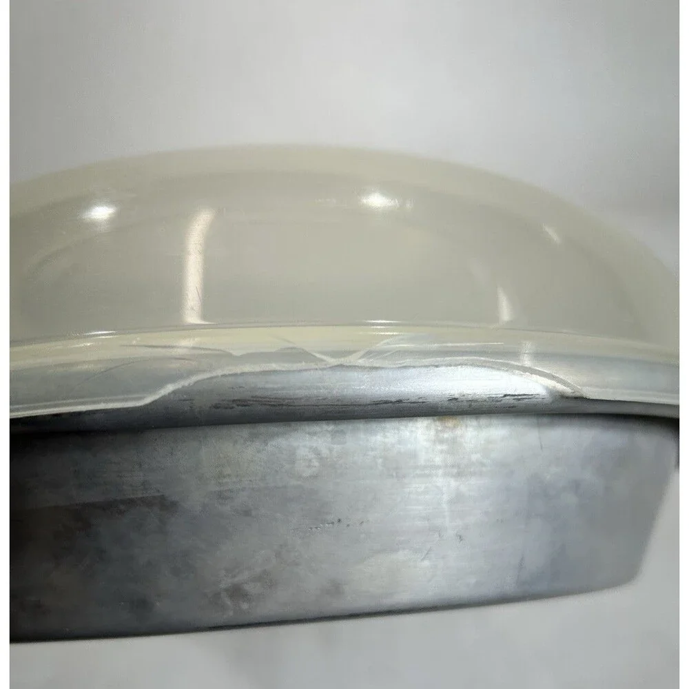 Vintage Nordic Ware Naturals Aluminum Pie Pan Domed Vented Lid 10